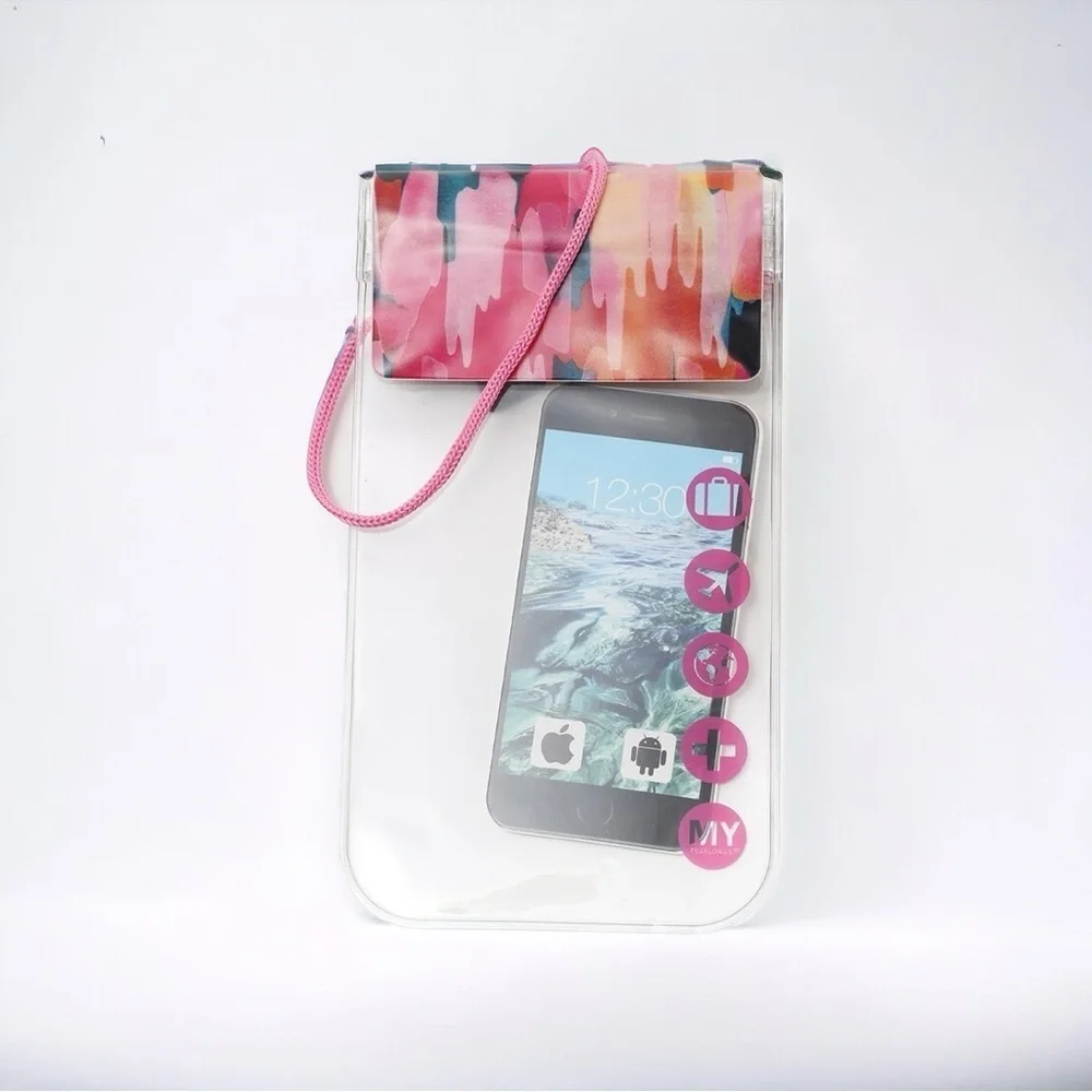 NOT FOR SALE NEW MYTAGALONGS Waterproof Pouch - Abstract, Tech Protection,